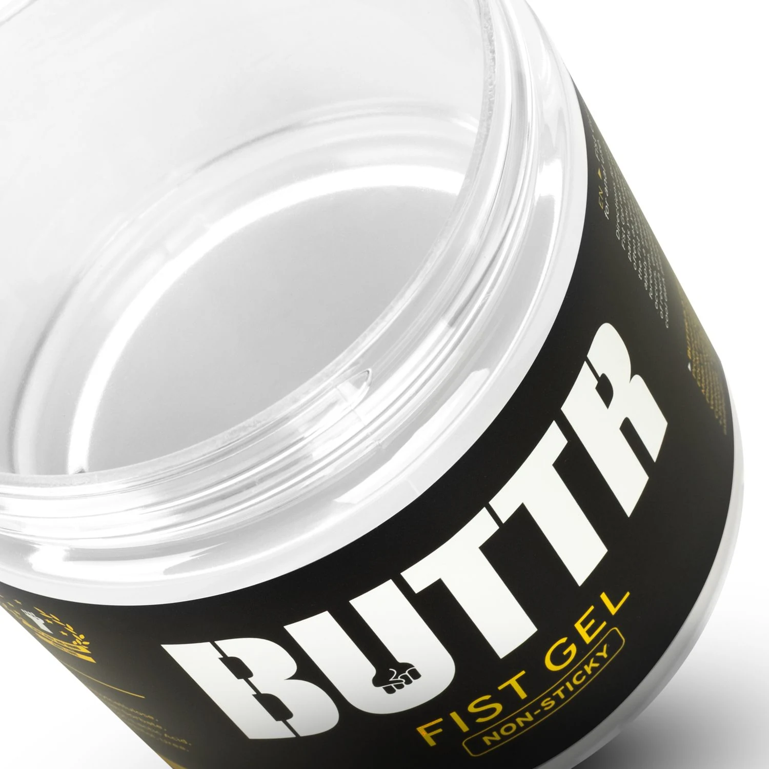 Nicht klebendes BUTTR Fisting Gel mit durchsichtiger Textur