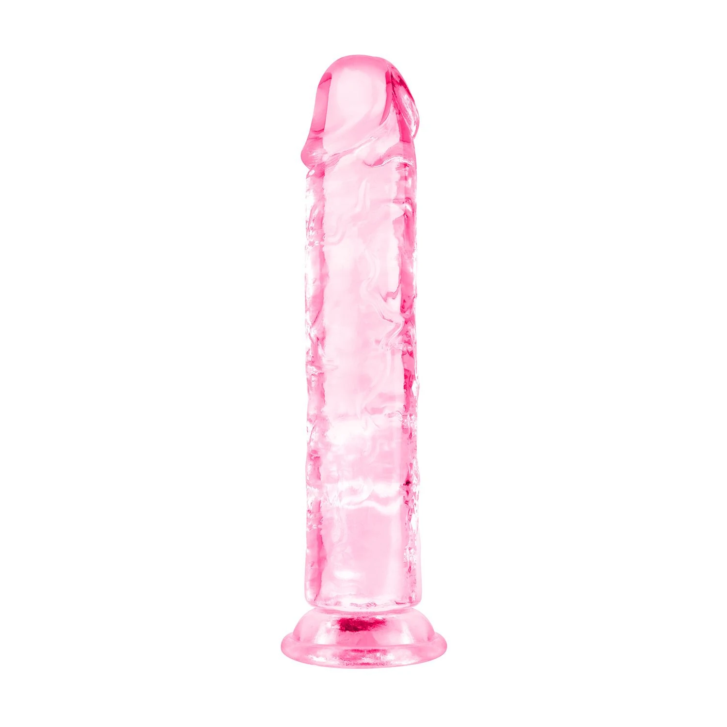 Rosa Dildo mit Saugnapf, 18 cm, aus der Toys Dildo Collection