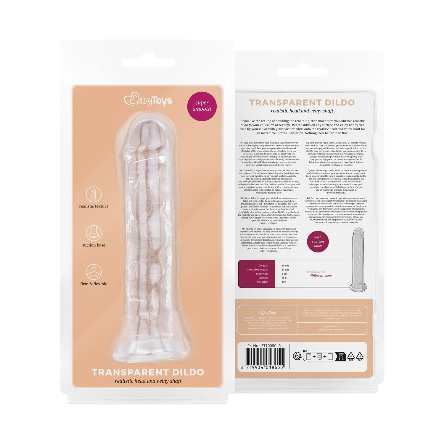 Dildo mit Saugnapf ohne Hoden von Toys Dildo Collection
