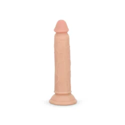 Dildo ohne Hoden 17,5 cm in Beige mit Saugnapf und realistischem Schaft