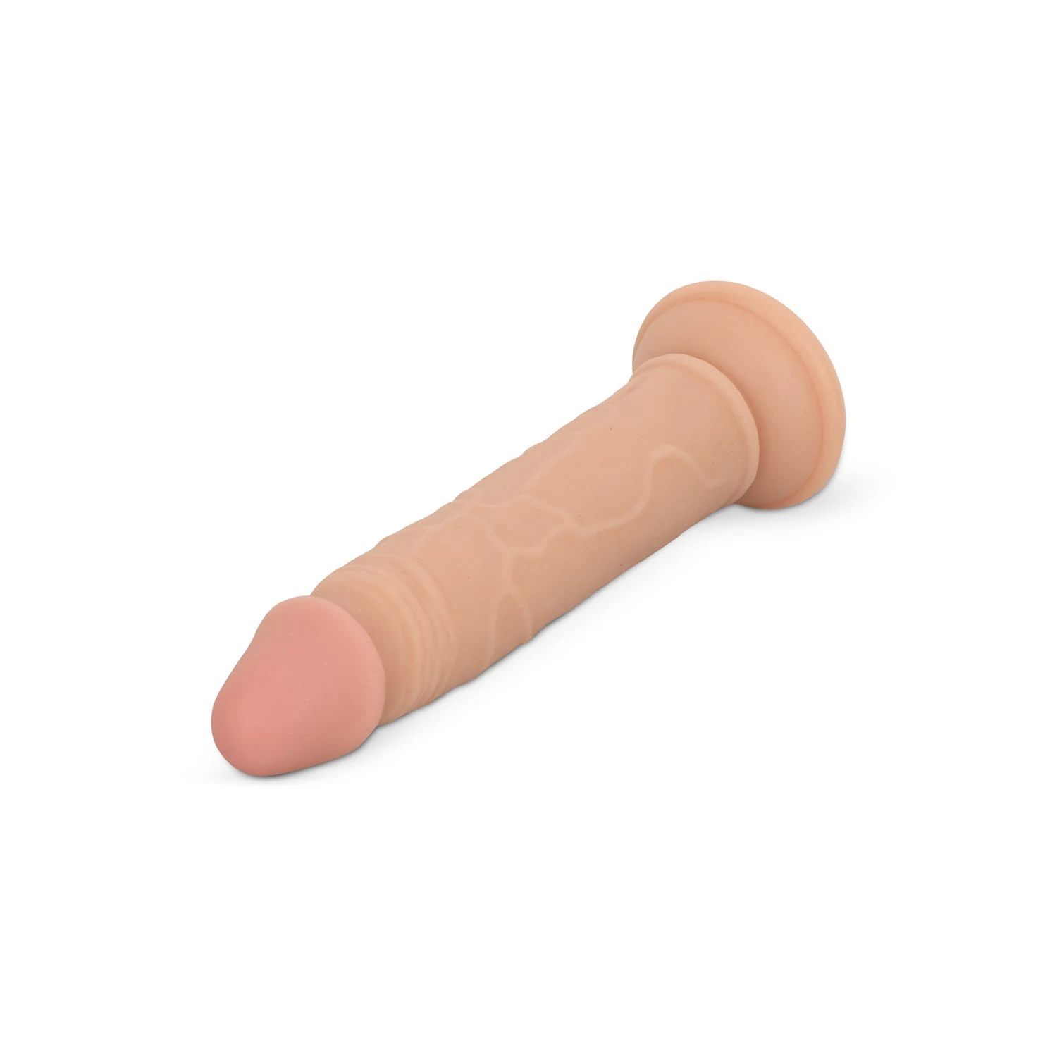 Dildo ohne Hoden aus PVC mit Saugnapf, geeignet für anale und vaginale Nutzung