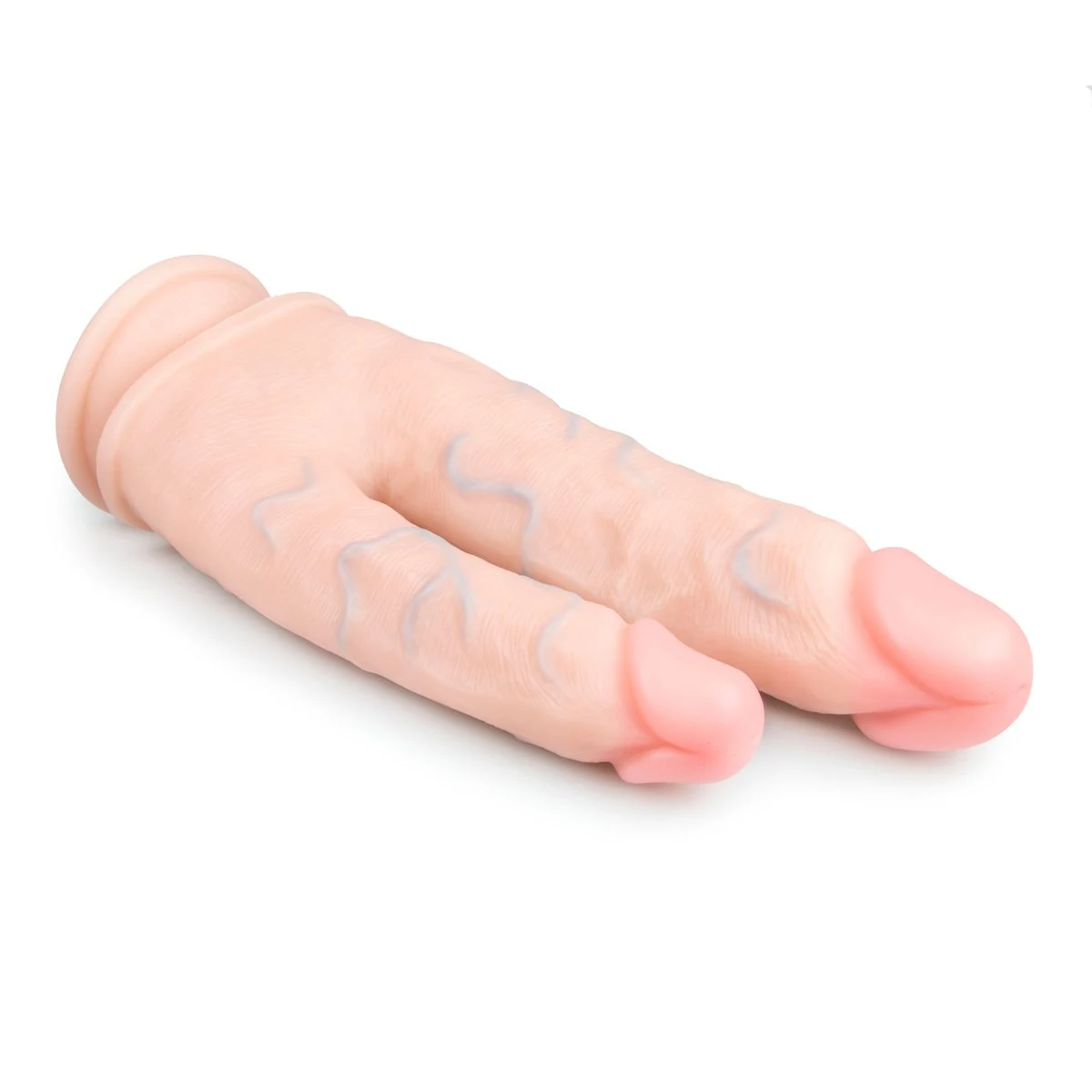 Biegsamer Doppeldildo aus PVC für doppelte Stimulation