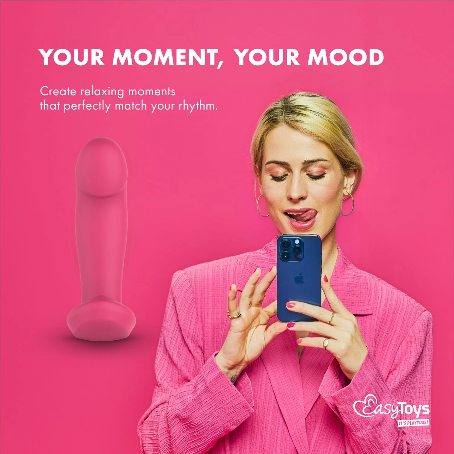 App-gesteuerter Vibrator Ivy von EasyConnect mit variierenden Vibrationen