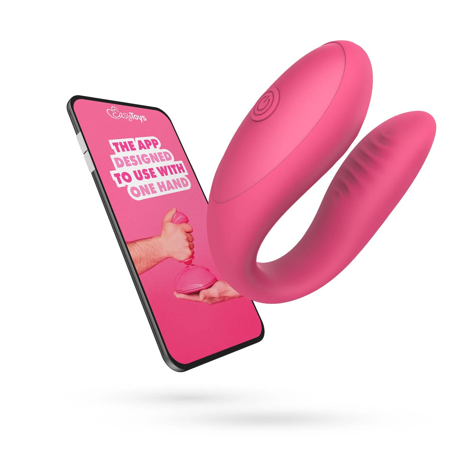 EasyConnect Orio Paarvibrator in Rosa mit App-Steuerung