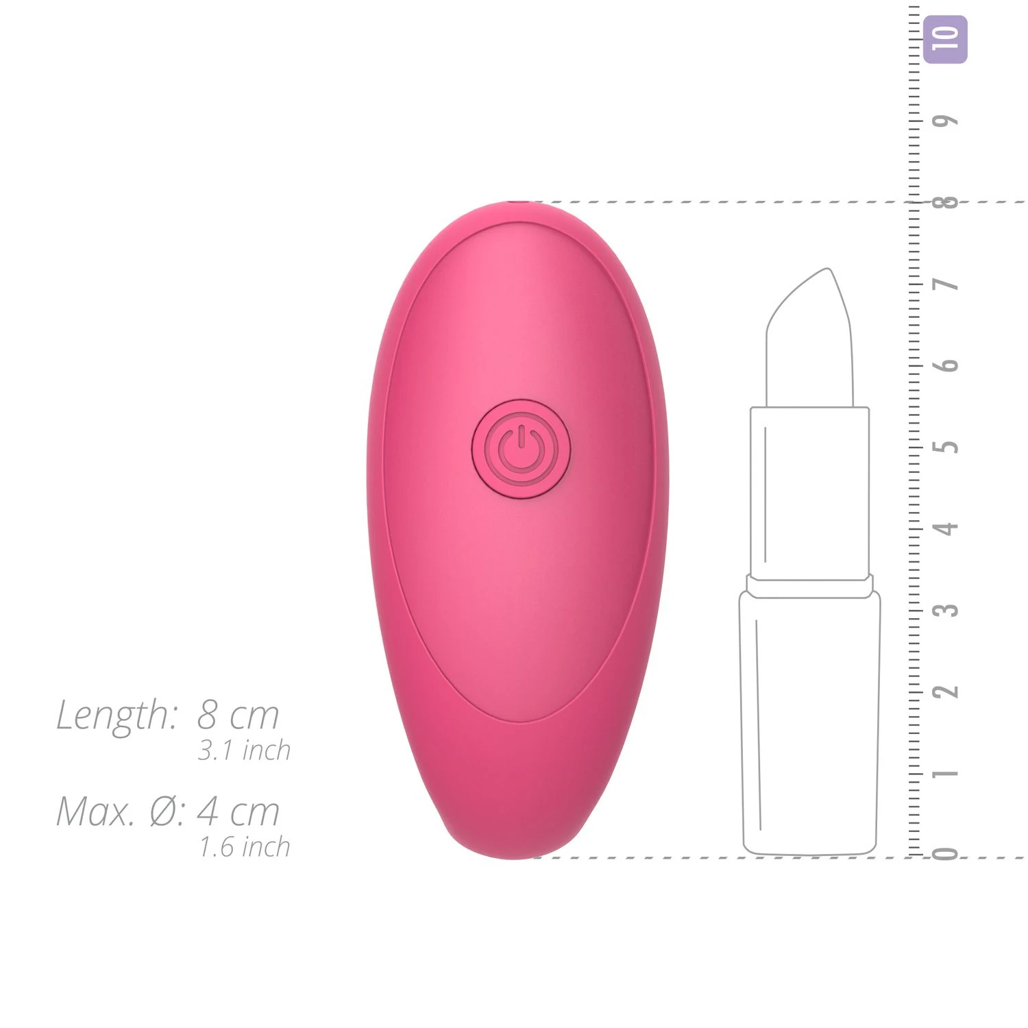 Rosa Paarvibrator für Einsteiger von EasyConnect