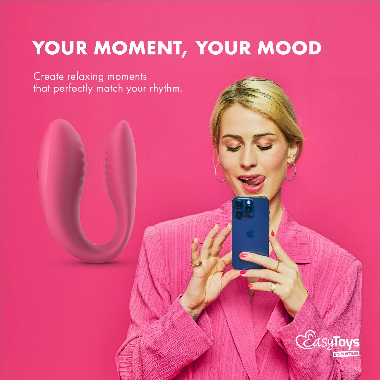 Paarvibrator Orio mit verstellbarer Vibration per Smartphone-App