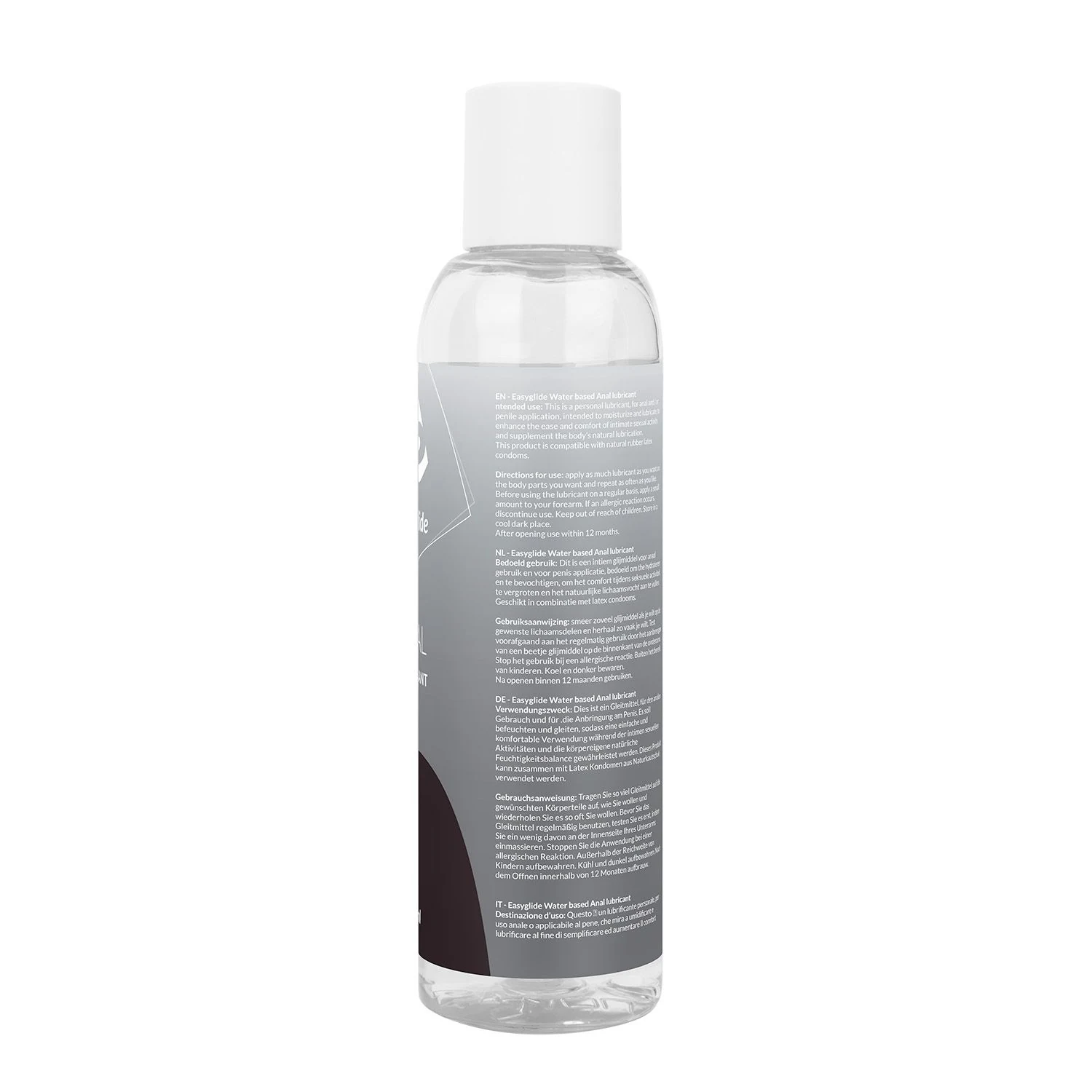 Transparentes EasyGlide Anal-Gleitgel in 150-ml-Packung