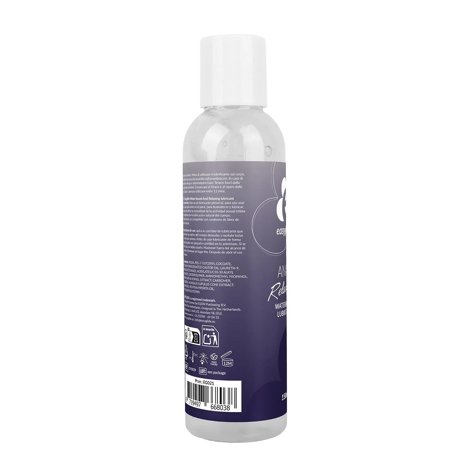 EasyGlide entspannendes Anal-Gleitmittel 150 ml für Unisex