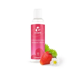 EasyGlide Erdbeer Gleitgel auf Wasserbasis in der 150-ml-Flasche