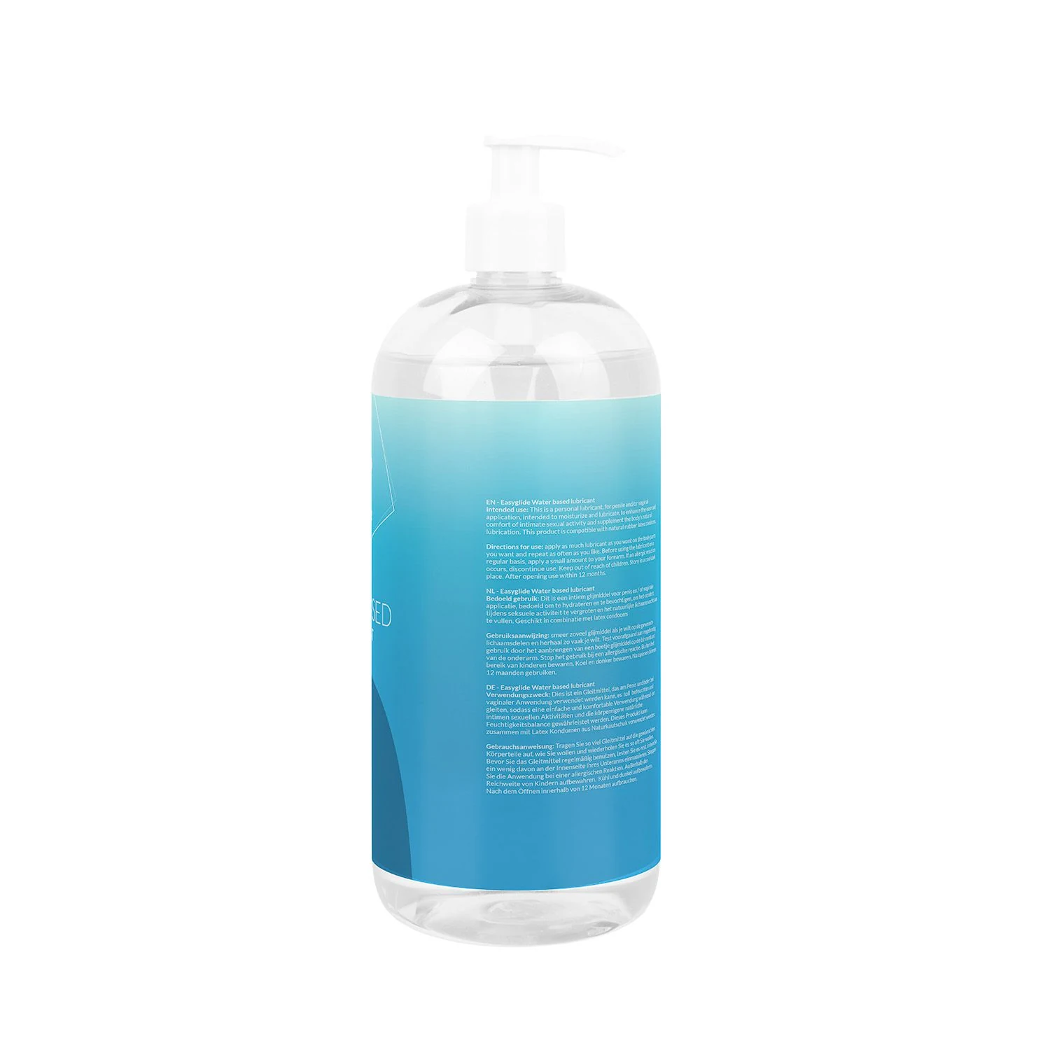 EasyGlide 1.000 ml Gleitgel, vegan und wasserlöslich
