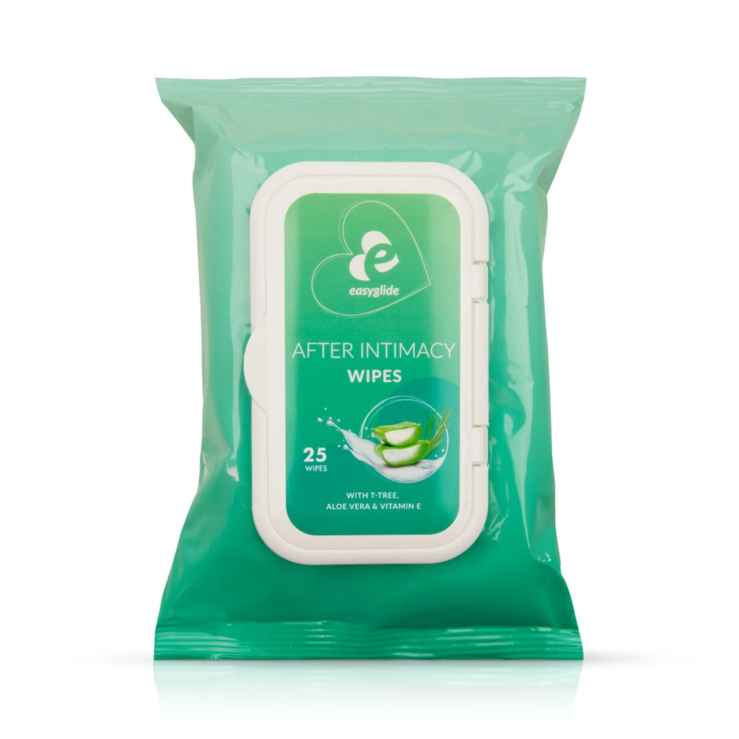 EasyGlide Nach-Intimität-Tücher mit 25 Tüchern für ein frisches Gefühl