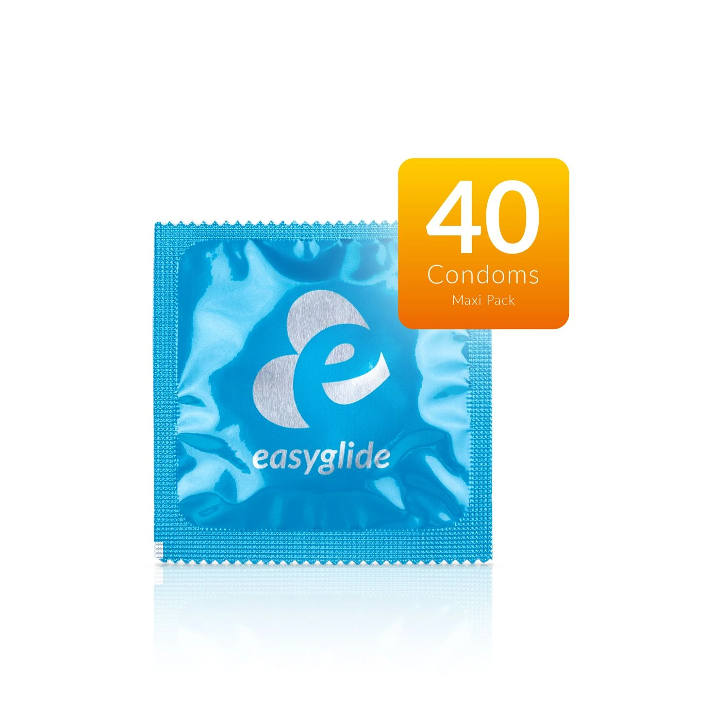 EasyGlide Kondome mit Geschmack aus Latex, glatt und mittelgroß