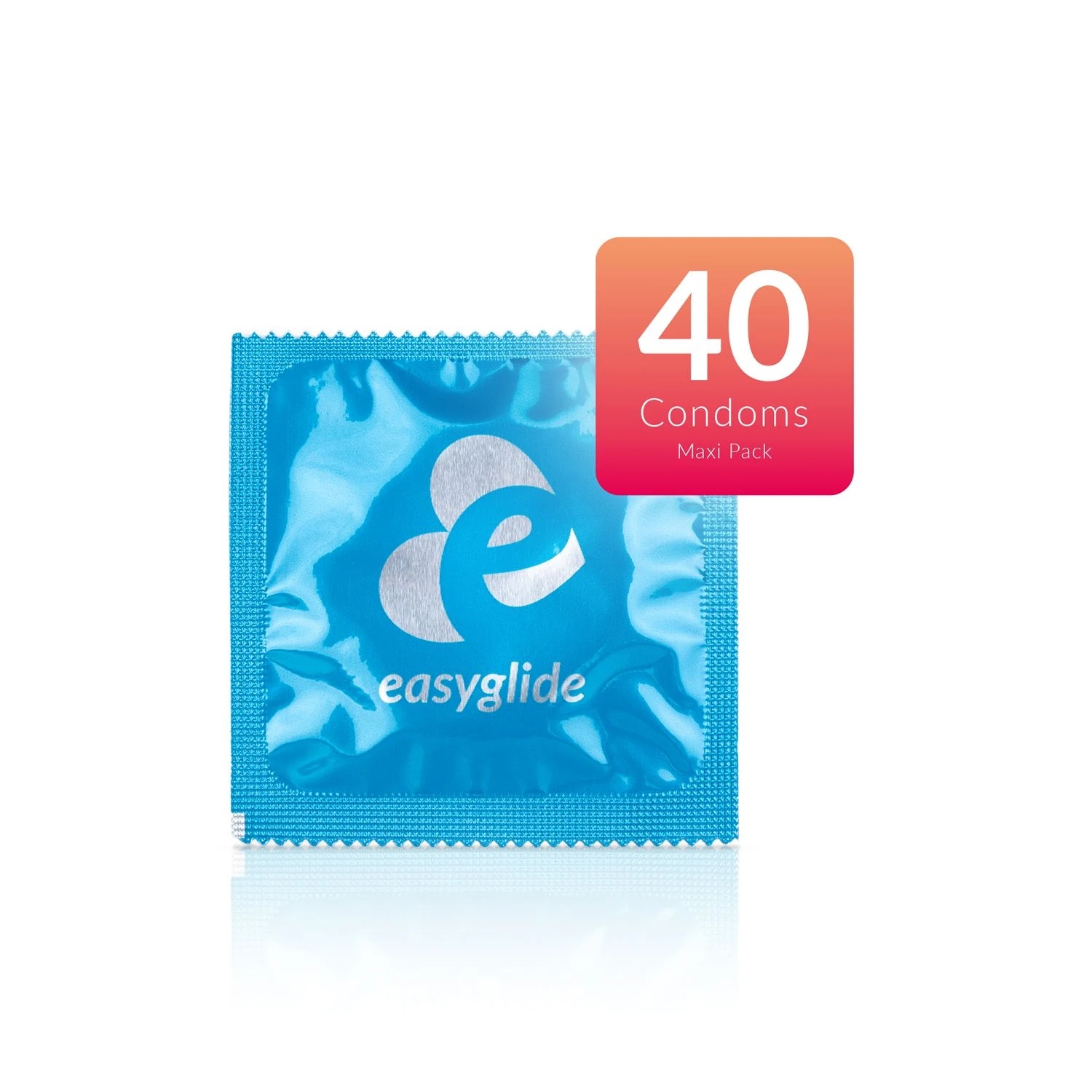 Anatomische EasyGlide Kondome aus Latex mit Reservoir und Riffelstruktur