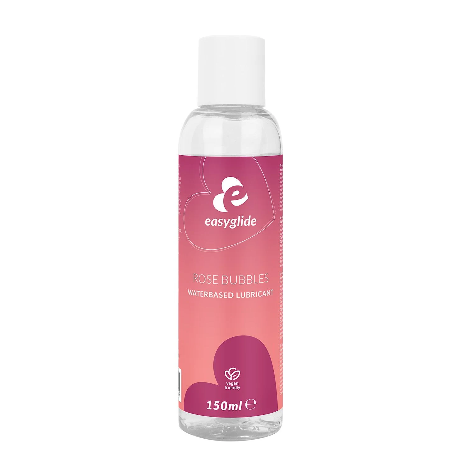 150 ml EasyGlide Gleitgel auf Wasserbasis mit Rosé-Sekt-Duft und Geschmack