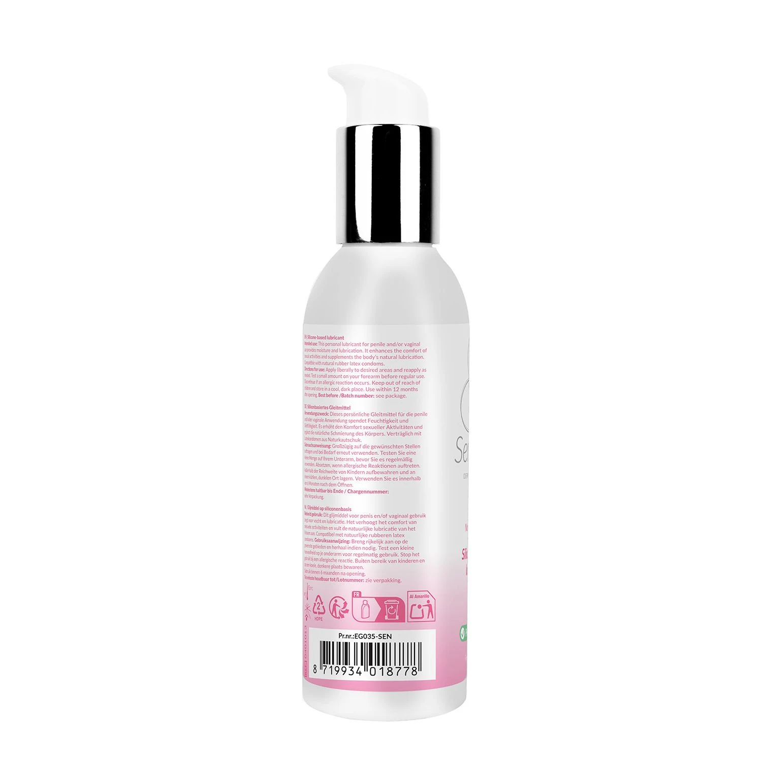 EasyGlide Silikon Gleitmittel auf Silikonbasis, dermatologisch getestet