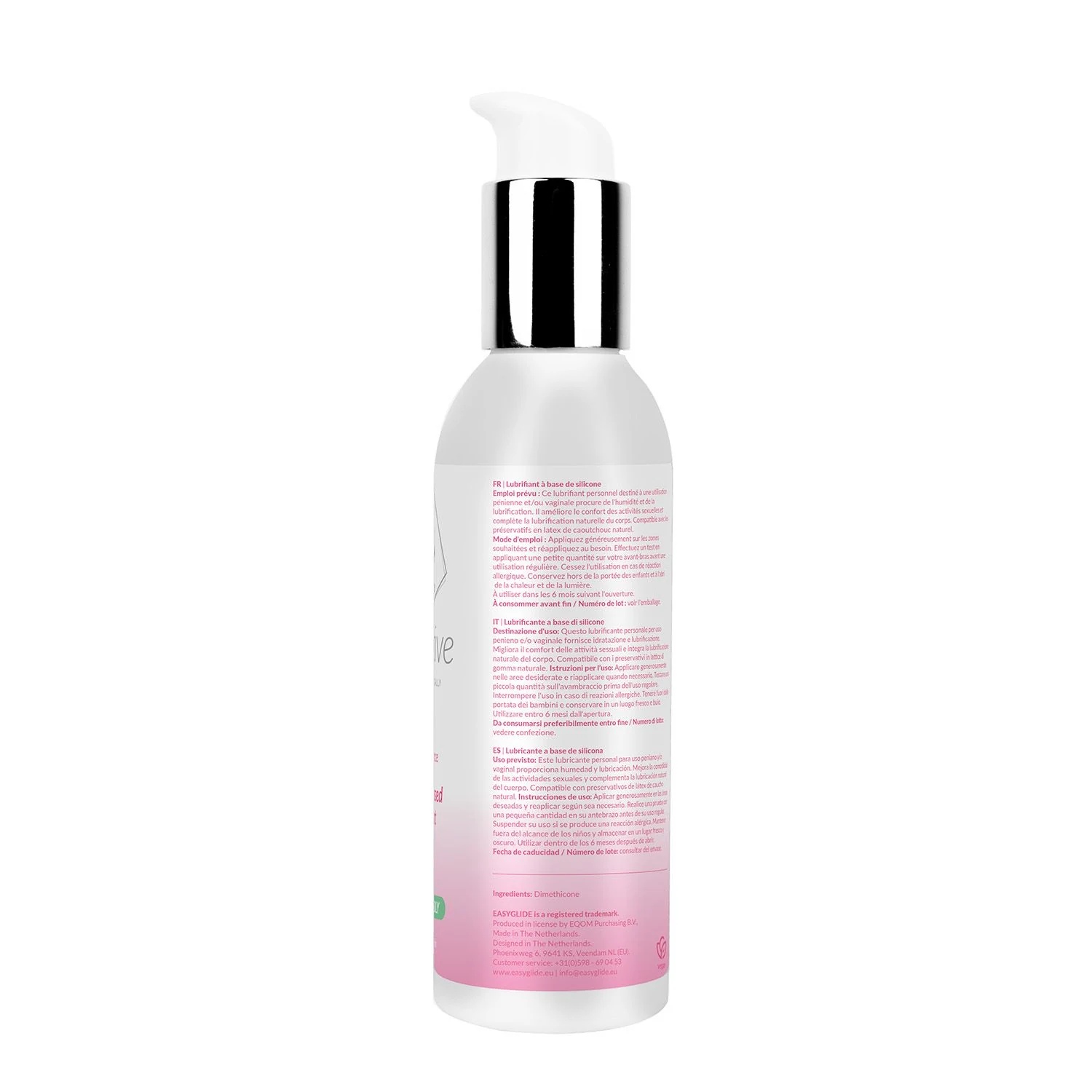 EasyGlide Sensitive Gleitgel 150 ml, vegan und kompatibel mit Latexkondomen
