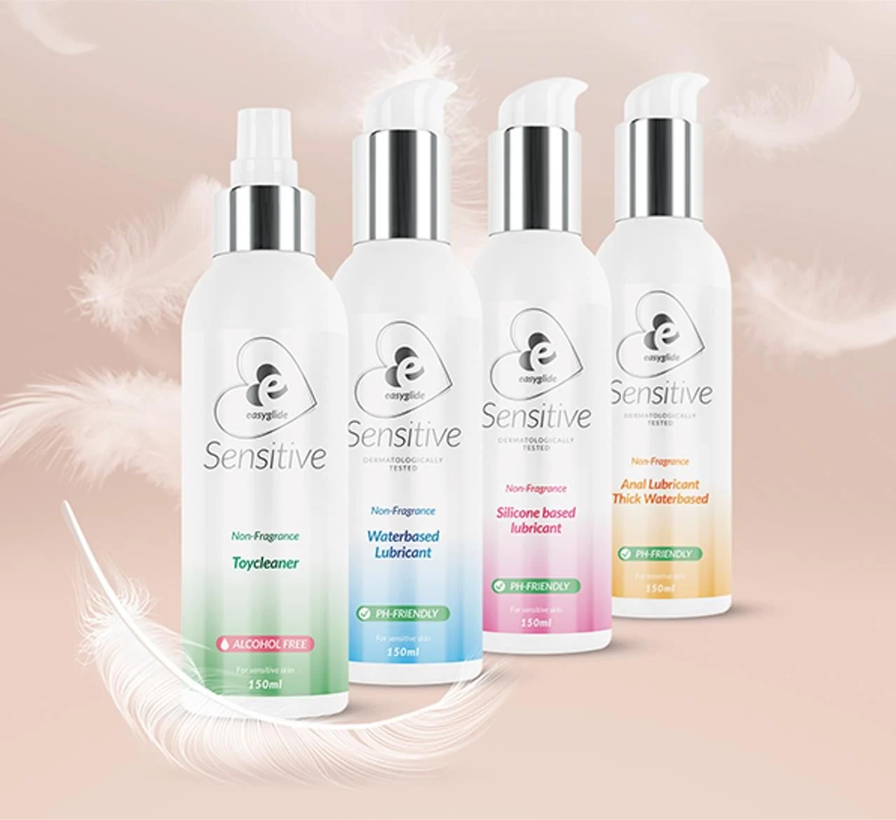 EasyGlide Silikongleitmittel 150 ml, speziell für empfindliche Haut formuliert