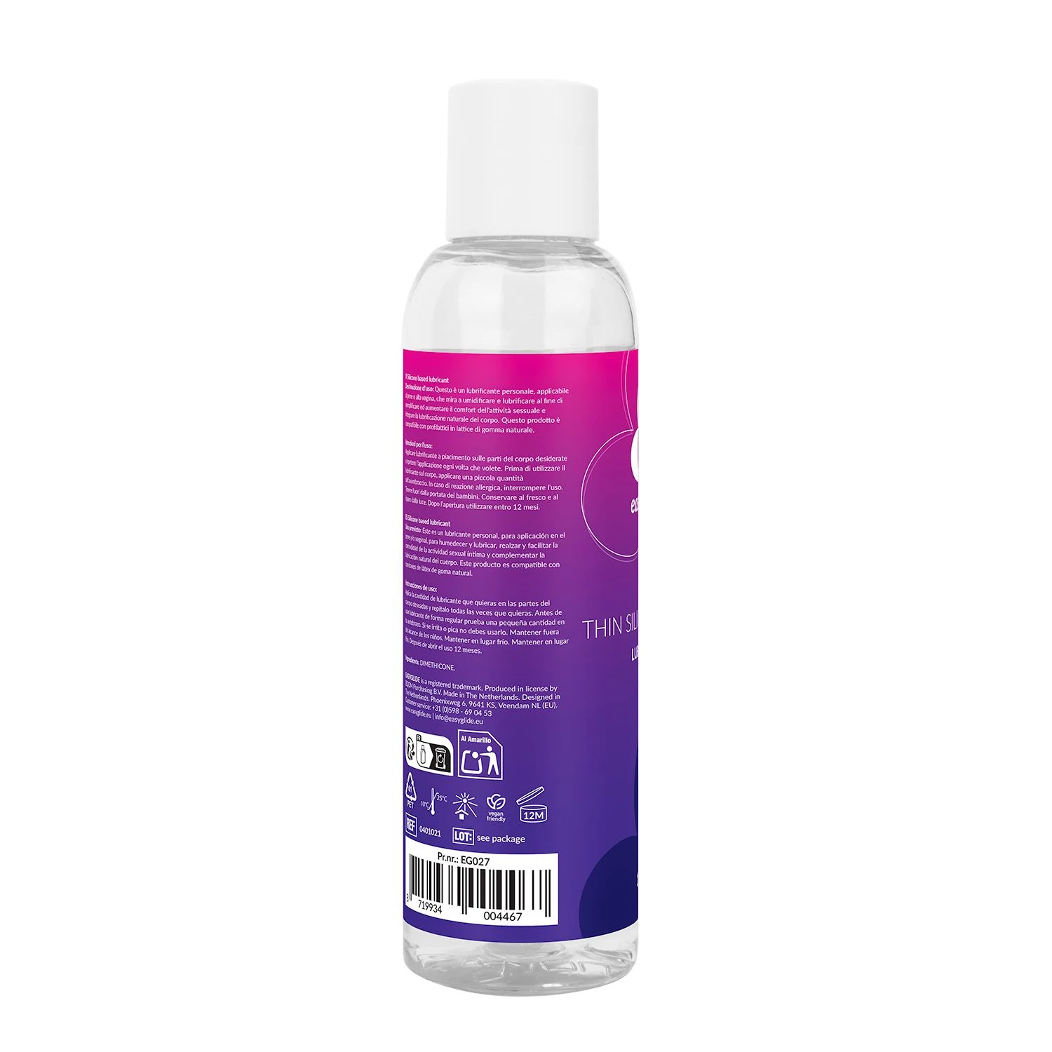 EasyGlide Gleitmittel auf Silikonbasis für analen Gebrauch