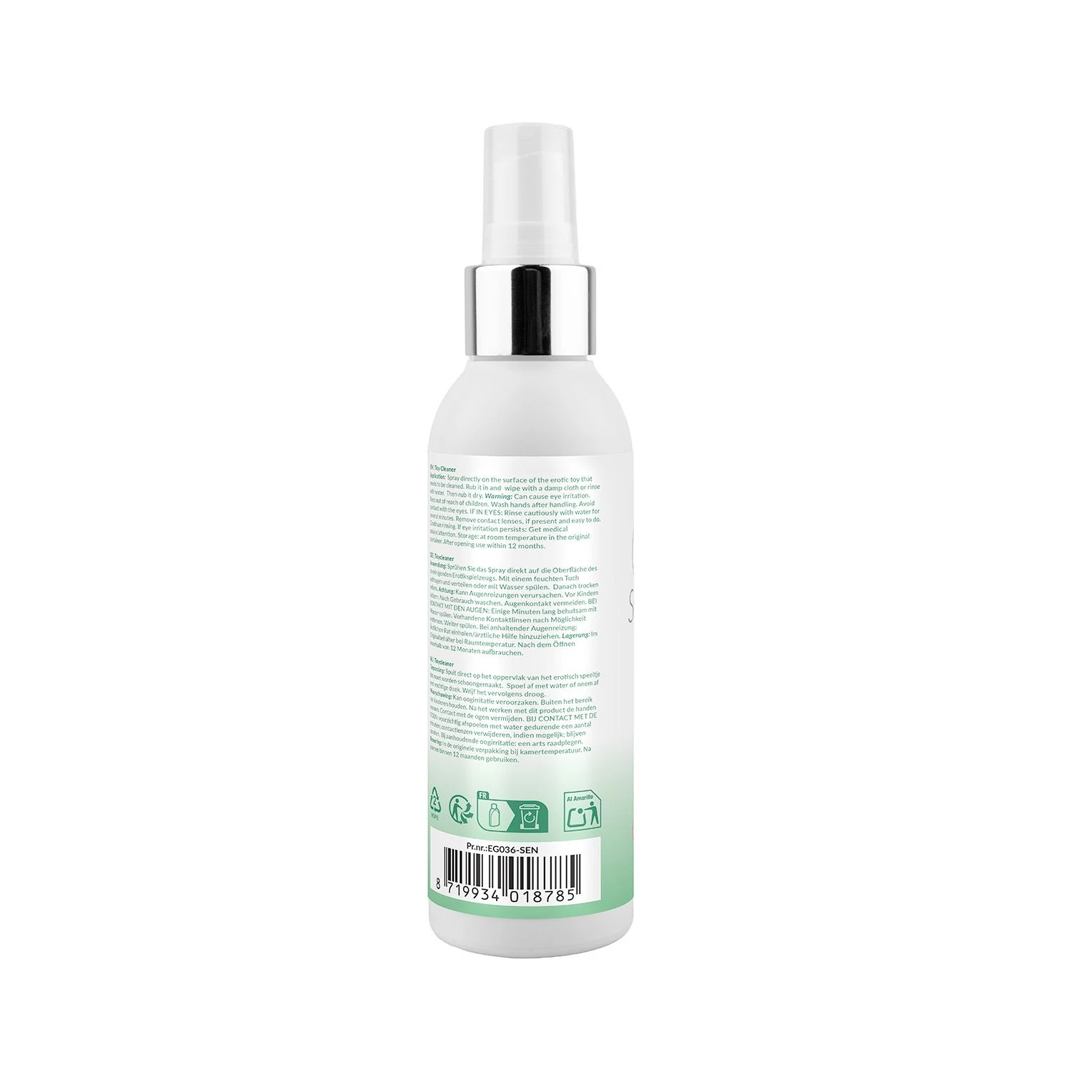 Alkoholfreier Toy-Cleaner von EasyGlide Sensitive für die tägliche Toy-Pflege