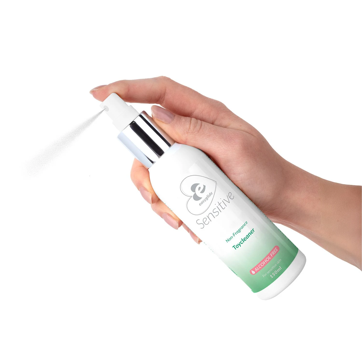 Praktische Sprühflasche mit EasyGlide Sensitive Toycleaner für alle Materialien