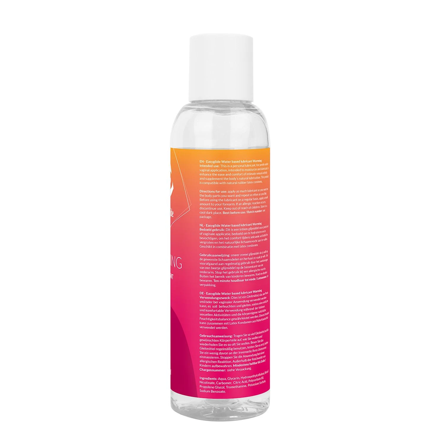 EasyGlide Gleitgel 150 ml mit wärmender Sensation