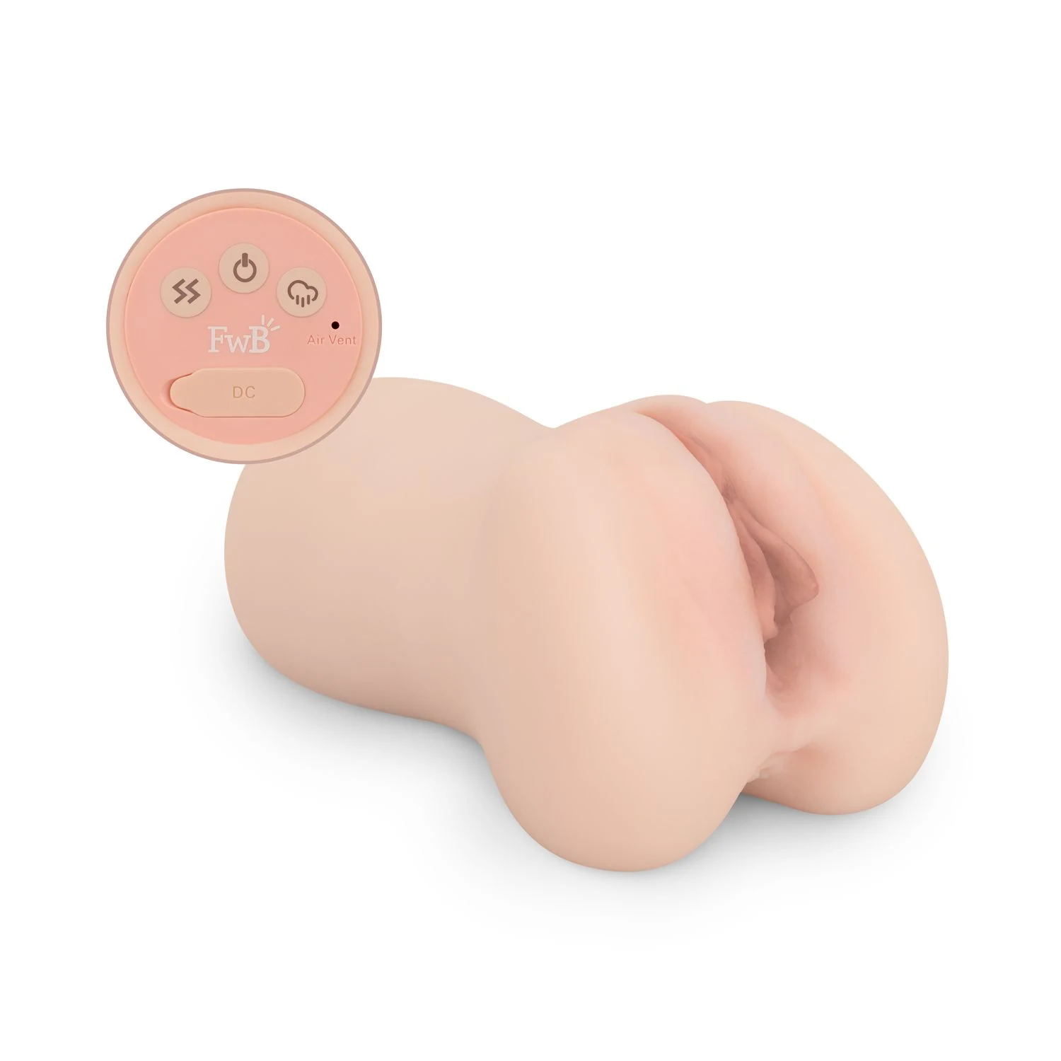 Emma Olsen elektrischer Masturbator mit Saugfunktion in Beige