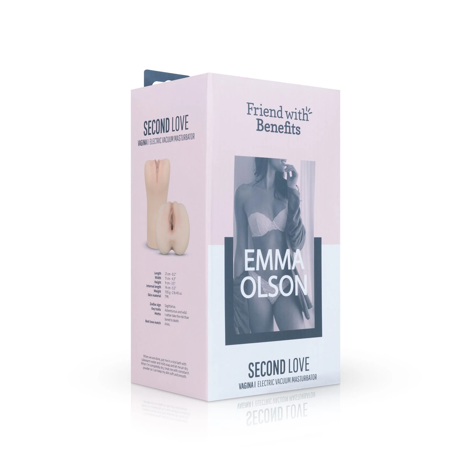 Emma Olsen Masturbator mit USB-Ladekabel für aufladbare Nutzung