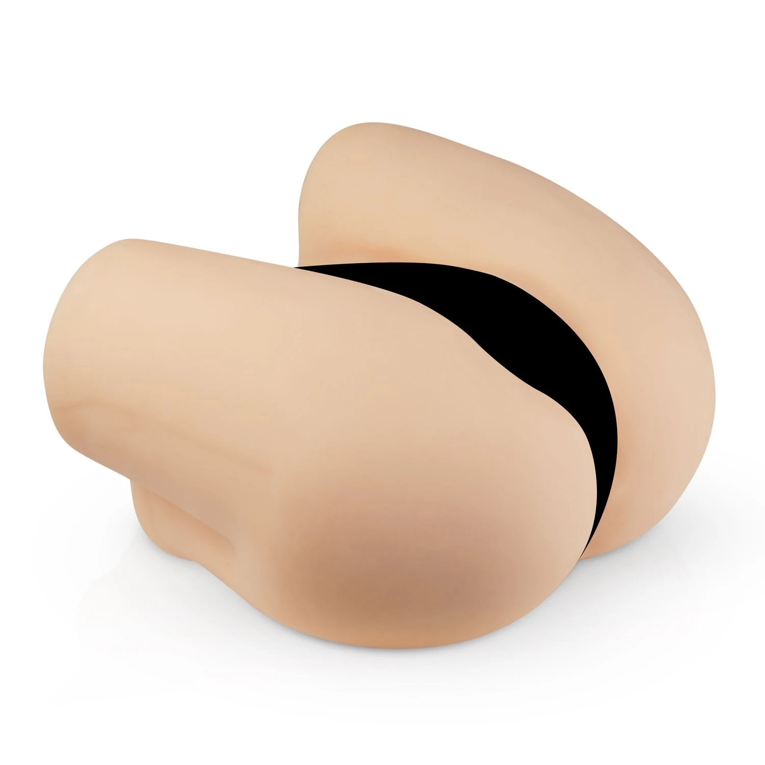 Eva Miller Masturbator in Beige mit realistischer Po-Form und zwei Öffnungen