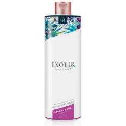 Exotiq Body To Body erwärmendes Massageöl 500 ml in Flasche mit Klappverschluss
