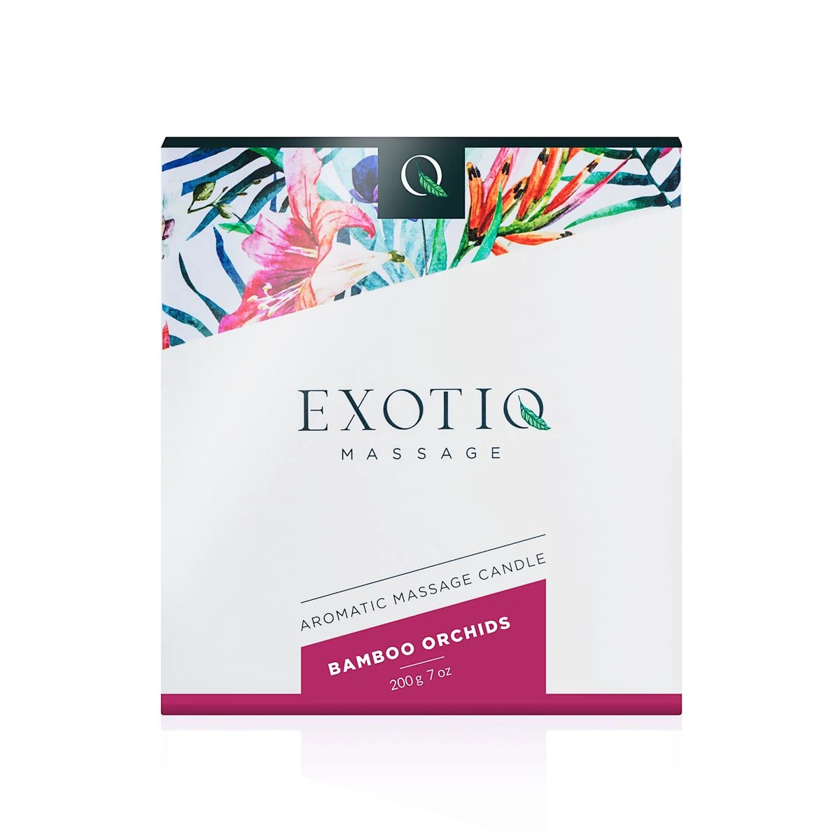 Kerzenhalter aus Stein mit Ausguss für die Exotiq Massagekerze Bamboo Orchids