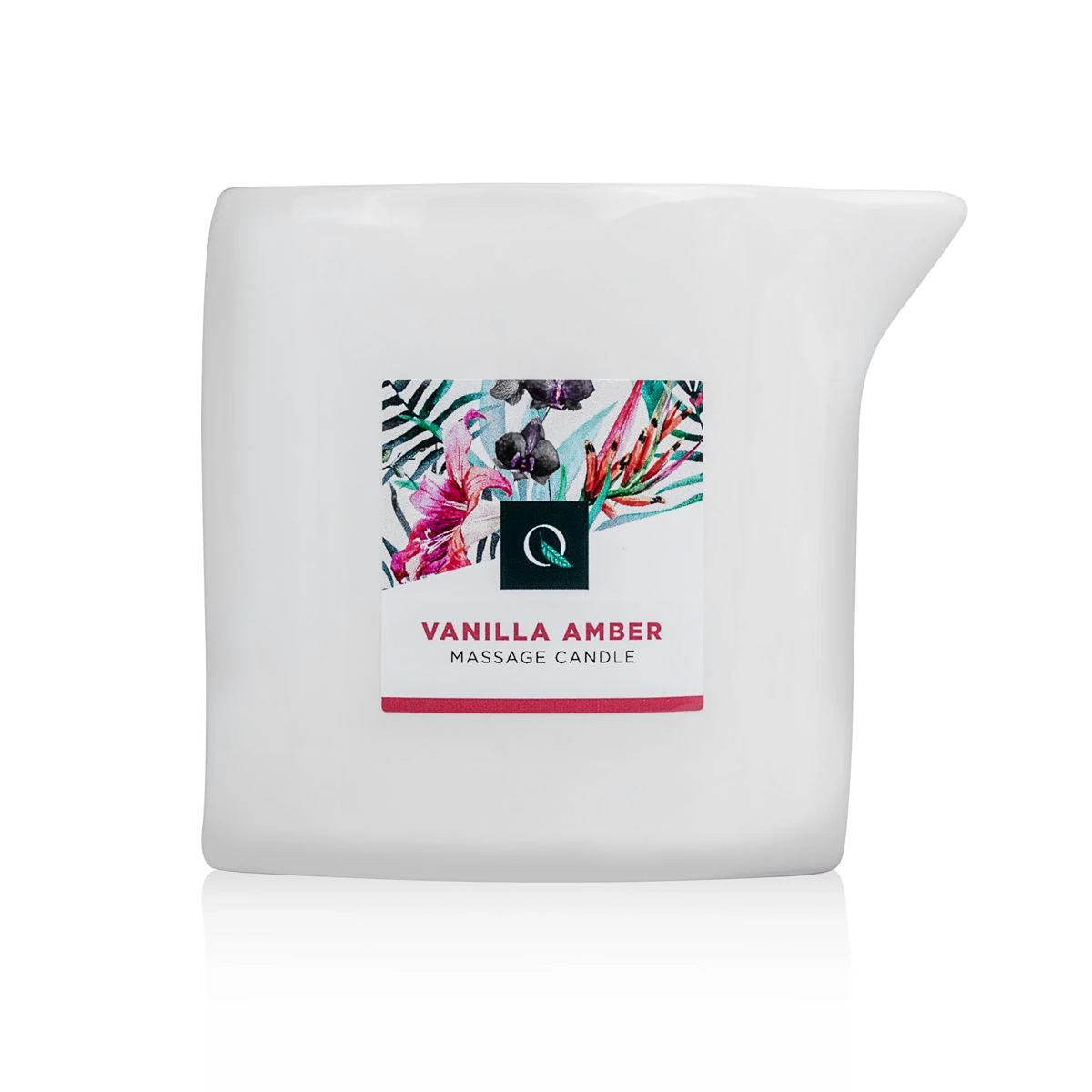 Exotiq Vanilla Amber Massagekerze 200 g mit Vanille-Amber-Duft