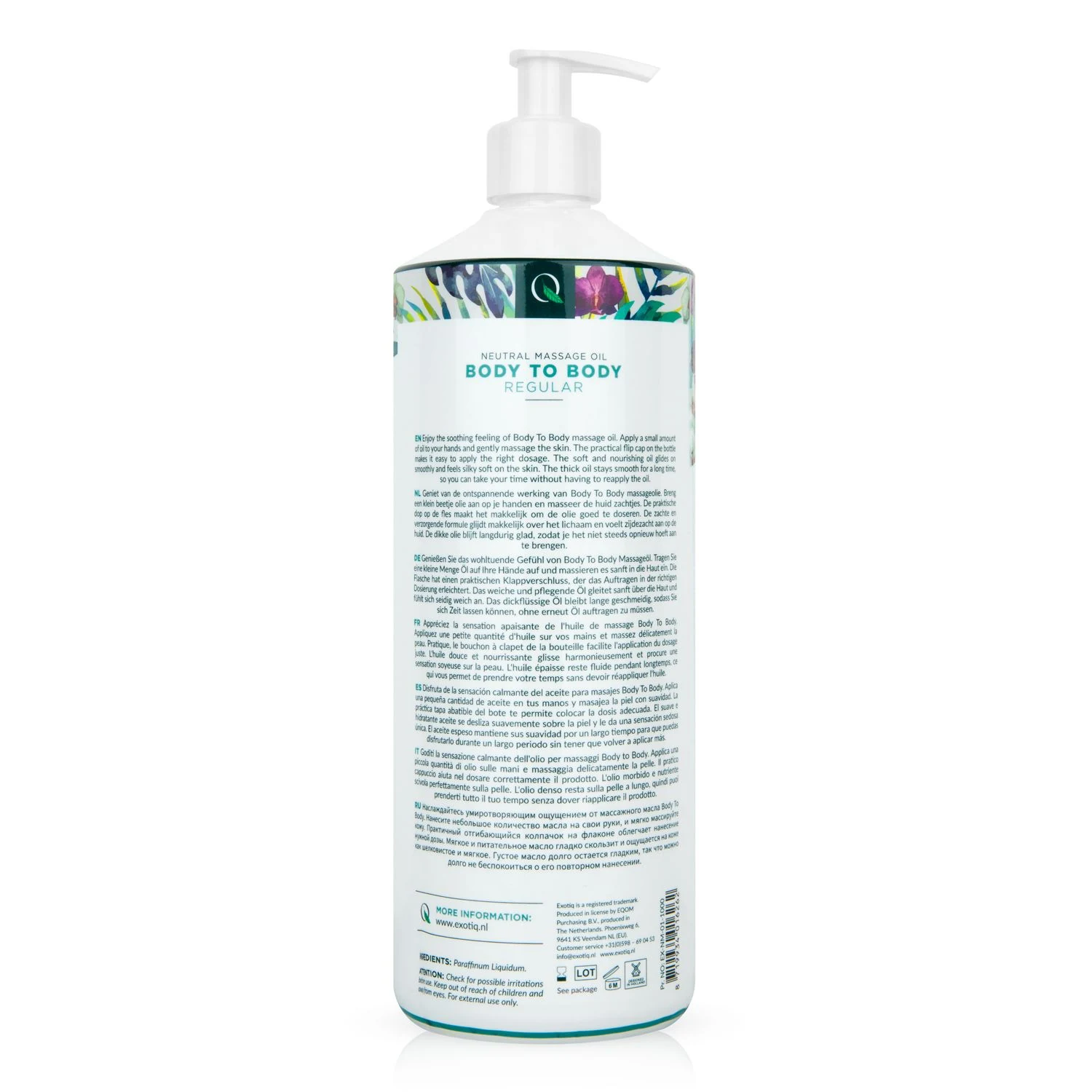 Exotiq Massageöl 1 Liter für entspannende Massagen