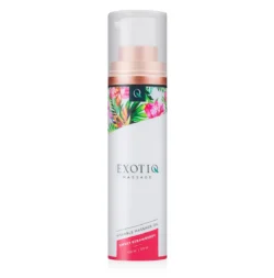 Exotiq Massageöl Sweet Strawberry 100 ml mit Erdbeerduft in der Pumpflasche