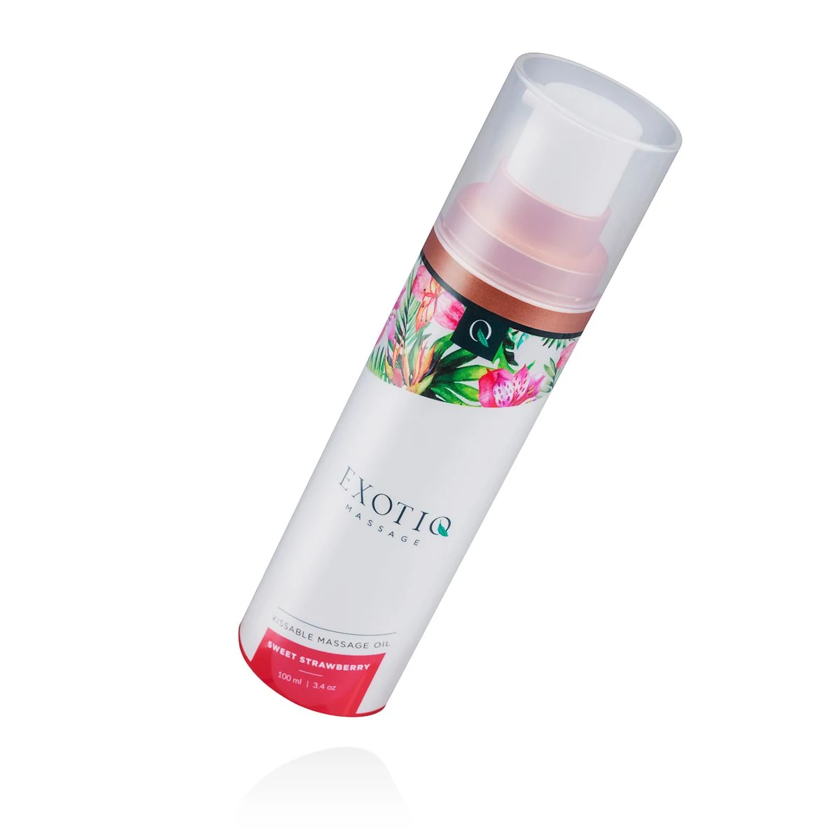 Massageöl Erdbeerduft von Exotiq, 100 ml, für eine entspannende Massage