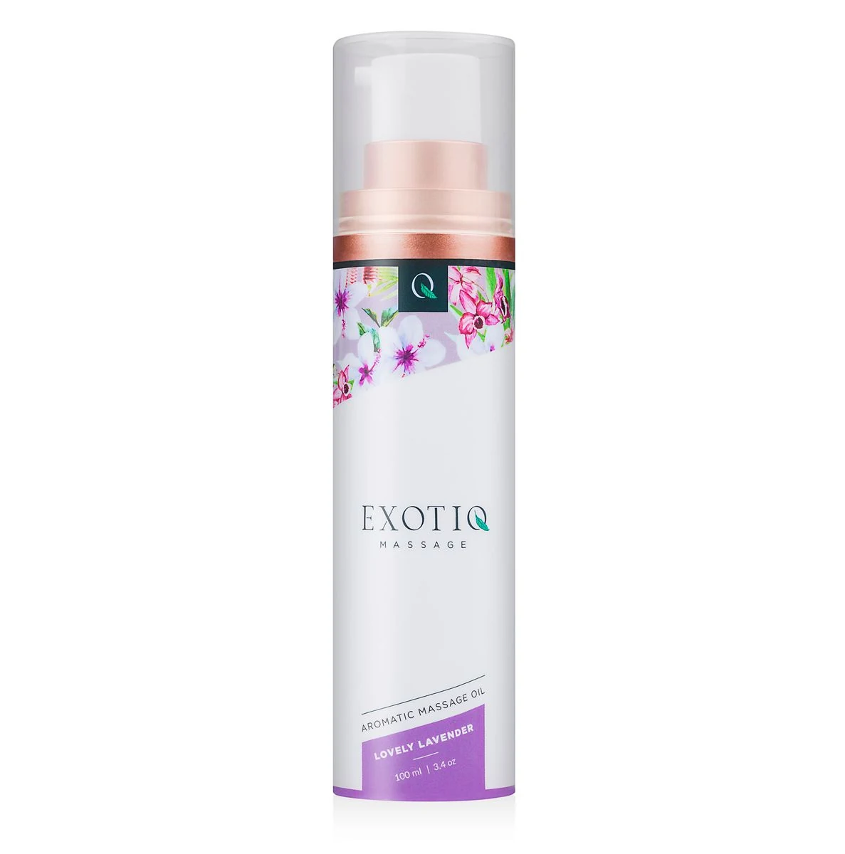 Exotiq Massageöl Lovely Lavender 100 ml in Pumpflasche