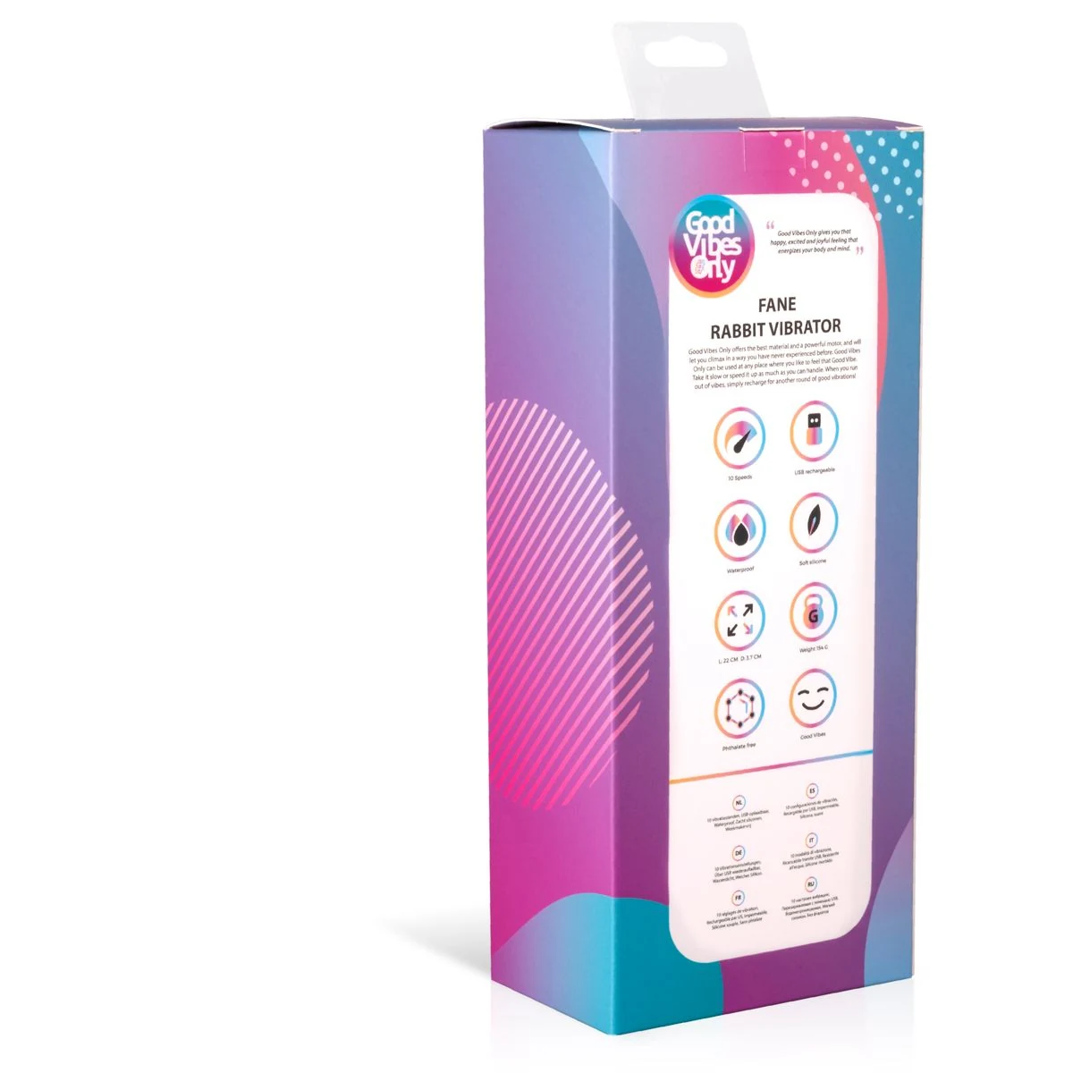 Fane Rabbit Vibrator, geeignet mit Gleitmittel auf Wasserbasis
