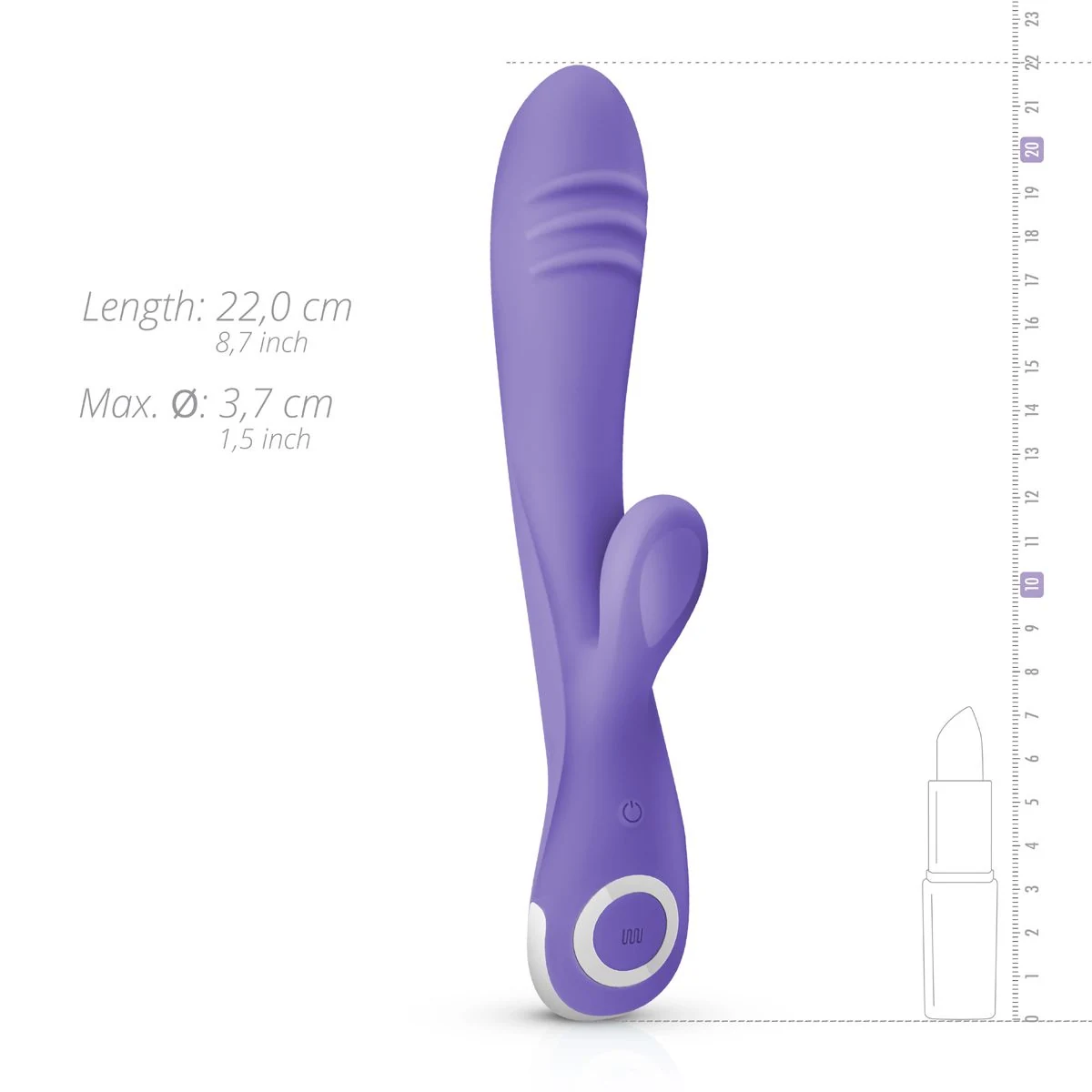 Wasserfester Fane Rabbit Vibrator für Dusche und Badewanne