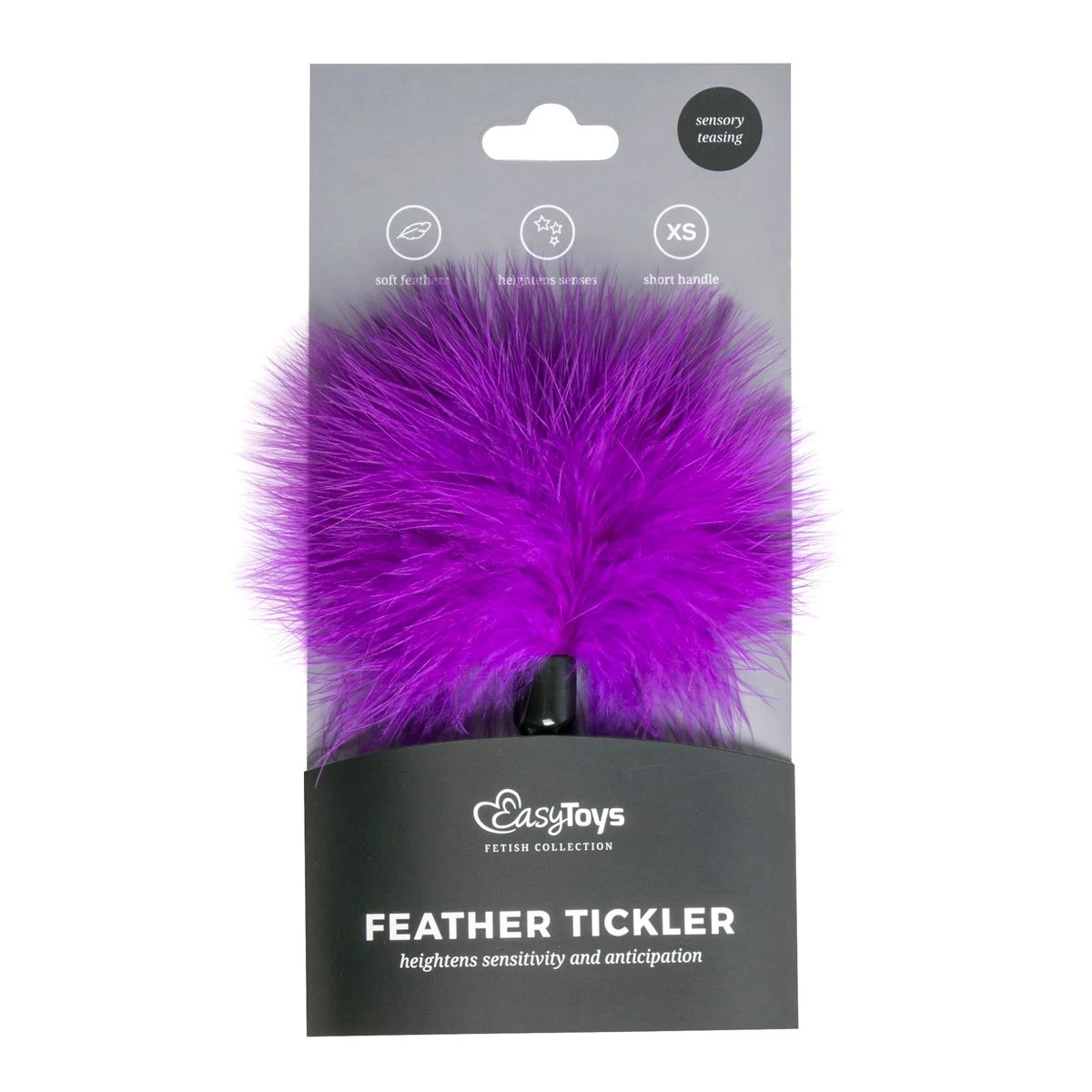 Kleiner lila Tickler von Toys Fetish Collection für sanftes Kitzeln