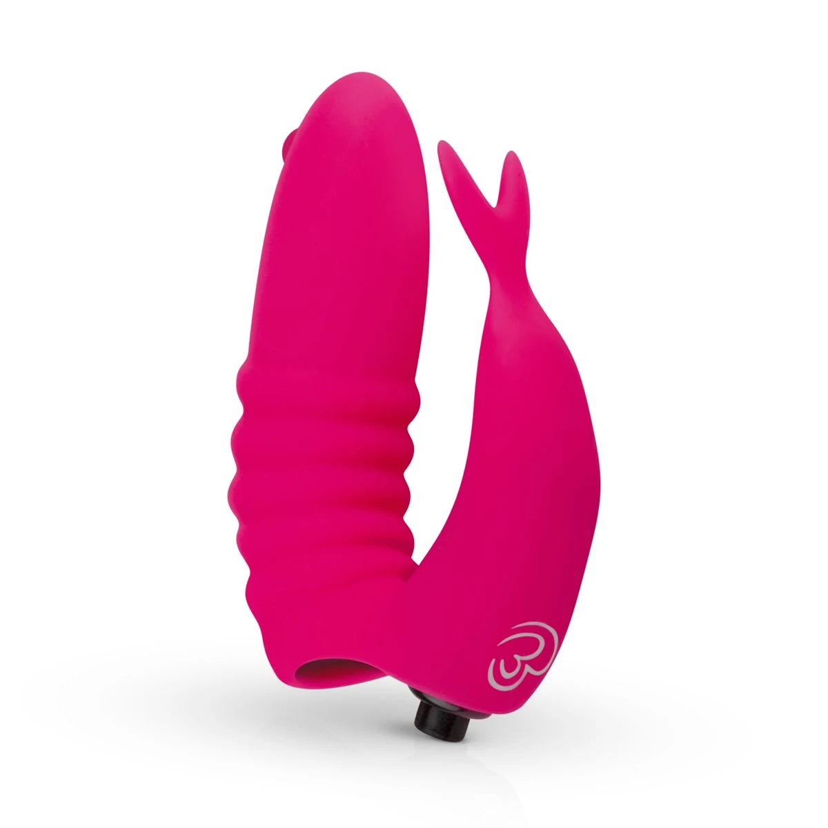 Spritzwassergeschützter Fingervibrator in Rosa für unisex Anwendung
