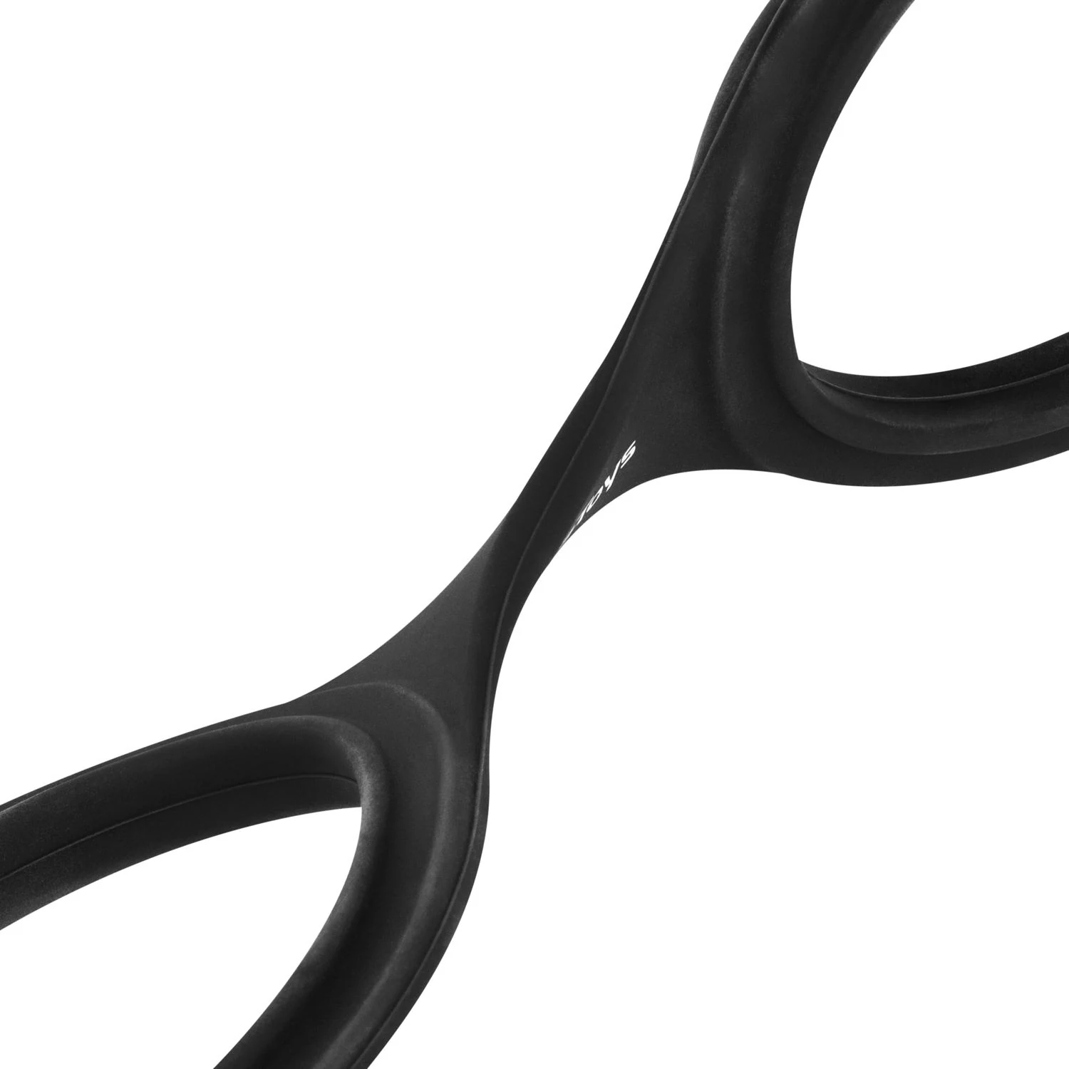 Schlichte Silikon-Handschellen in Schwarz für BDSM-Fesseln