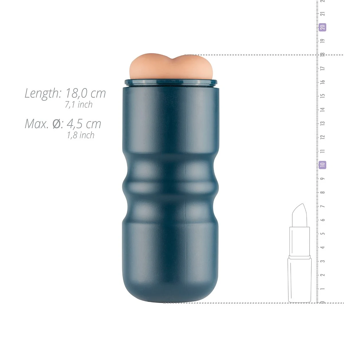 FPPR Anal Masturbator mit 170 mm Länge und 60 mm Außendurchmesser