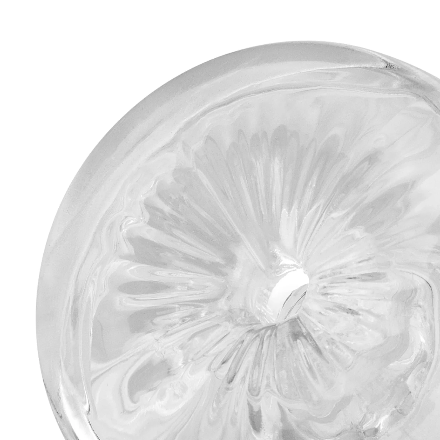 Doppelseitiger Masturbator für Wasserbasis-Gleitmittel, durchsichtig