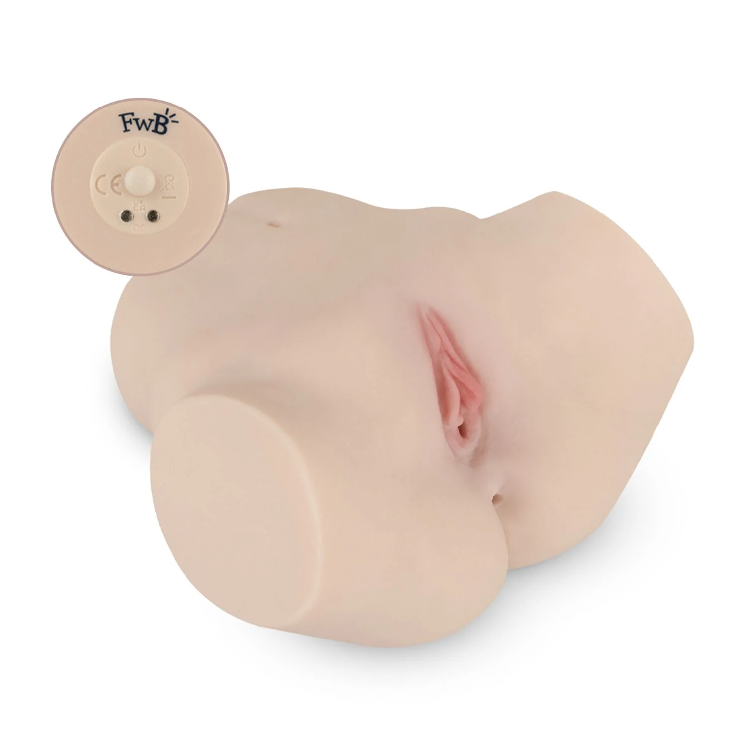 Friend with Benefits Evelyn Harris Vibrationsmasturbator in Beige