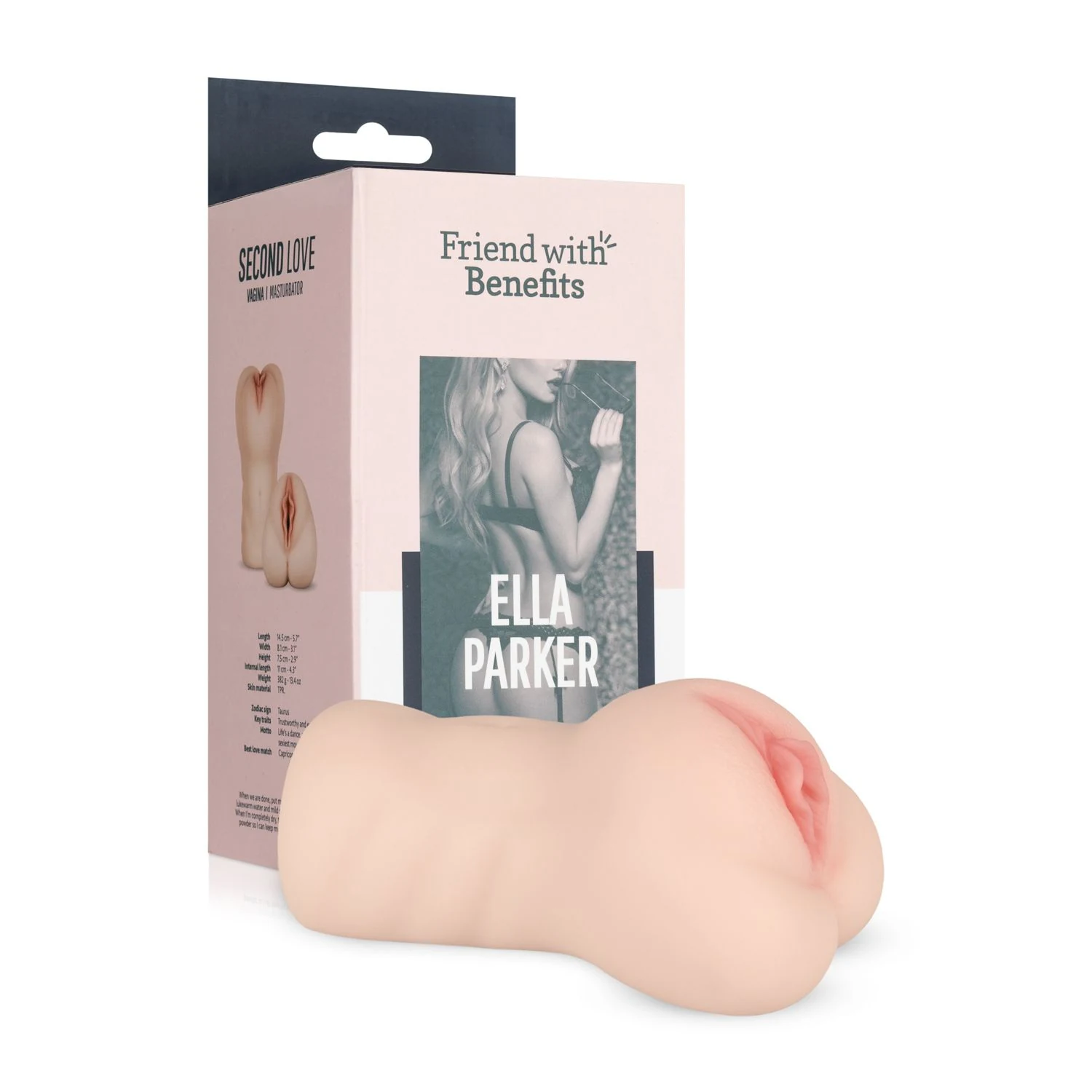 Friend with Benefits realistischer Vagina Masturbator in Beige