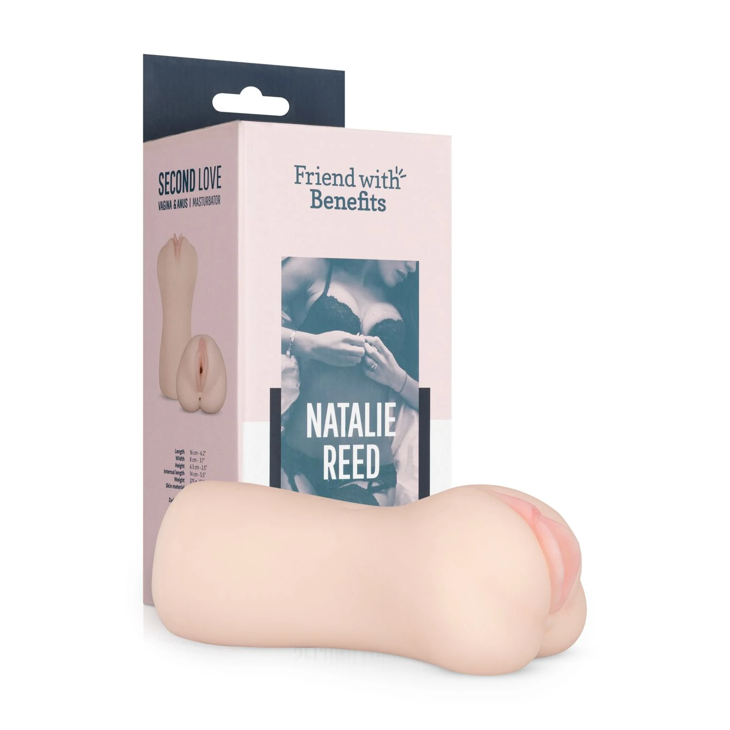 Friend with Benefits Vagina Masturbator in Beige für realistische Stimulation