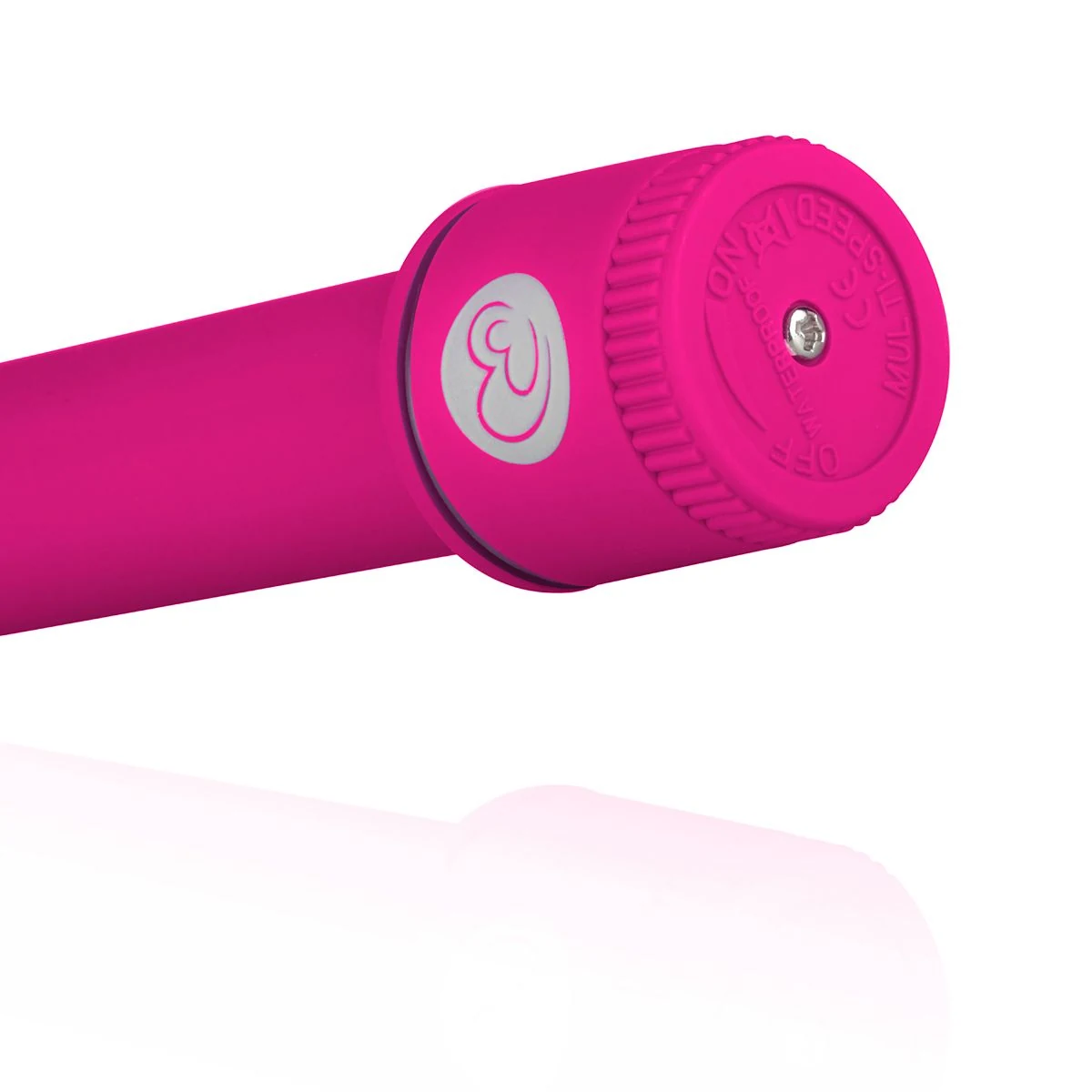 G-Punkt-Vibrator Rosa mit stufenloser Steuerung über Drehrad an der Basis