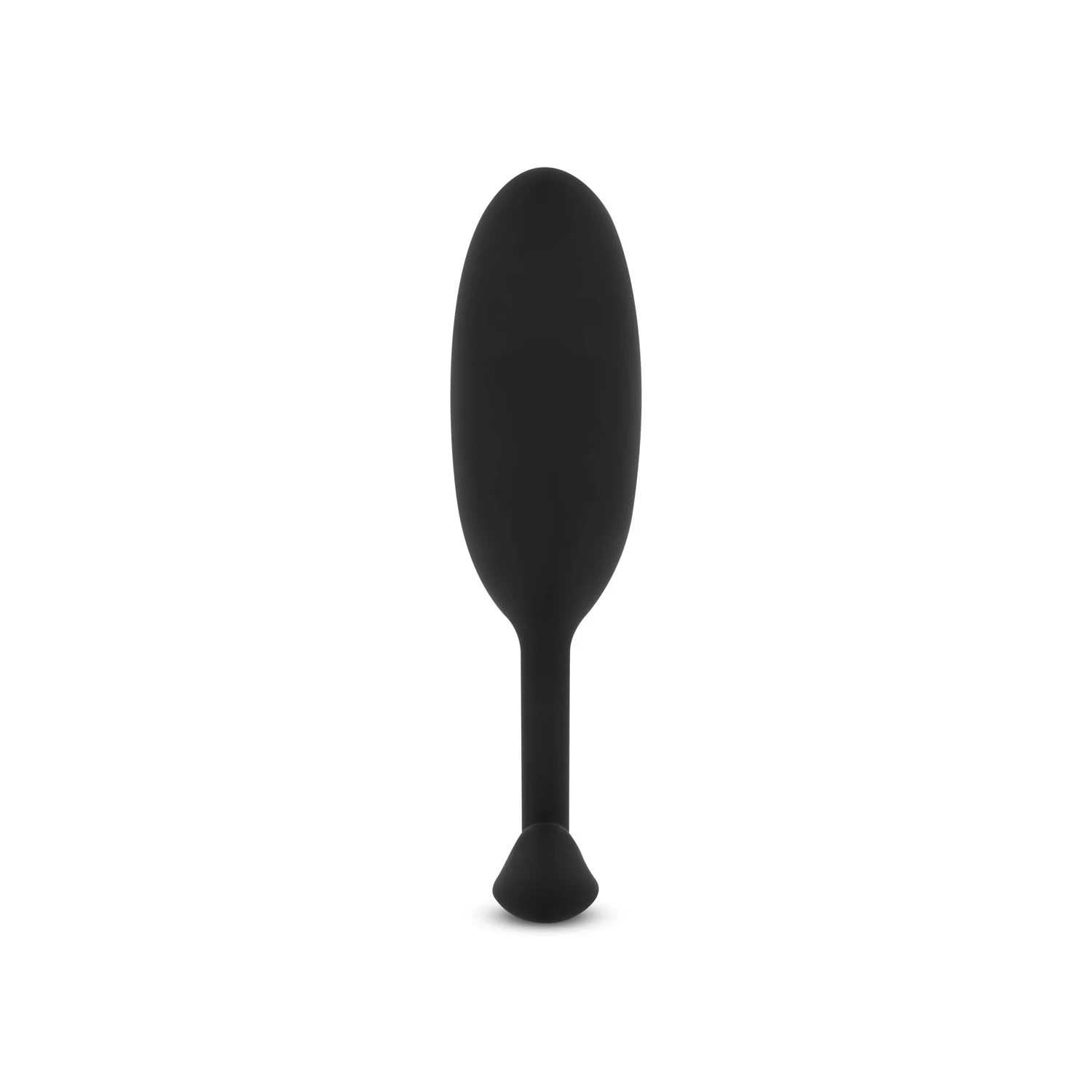 Heavy Fulfiller Analplug Mittel, schwarz, mit ovaler Spitze und breiter Basis