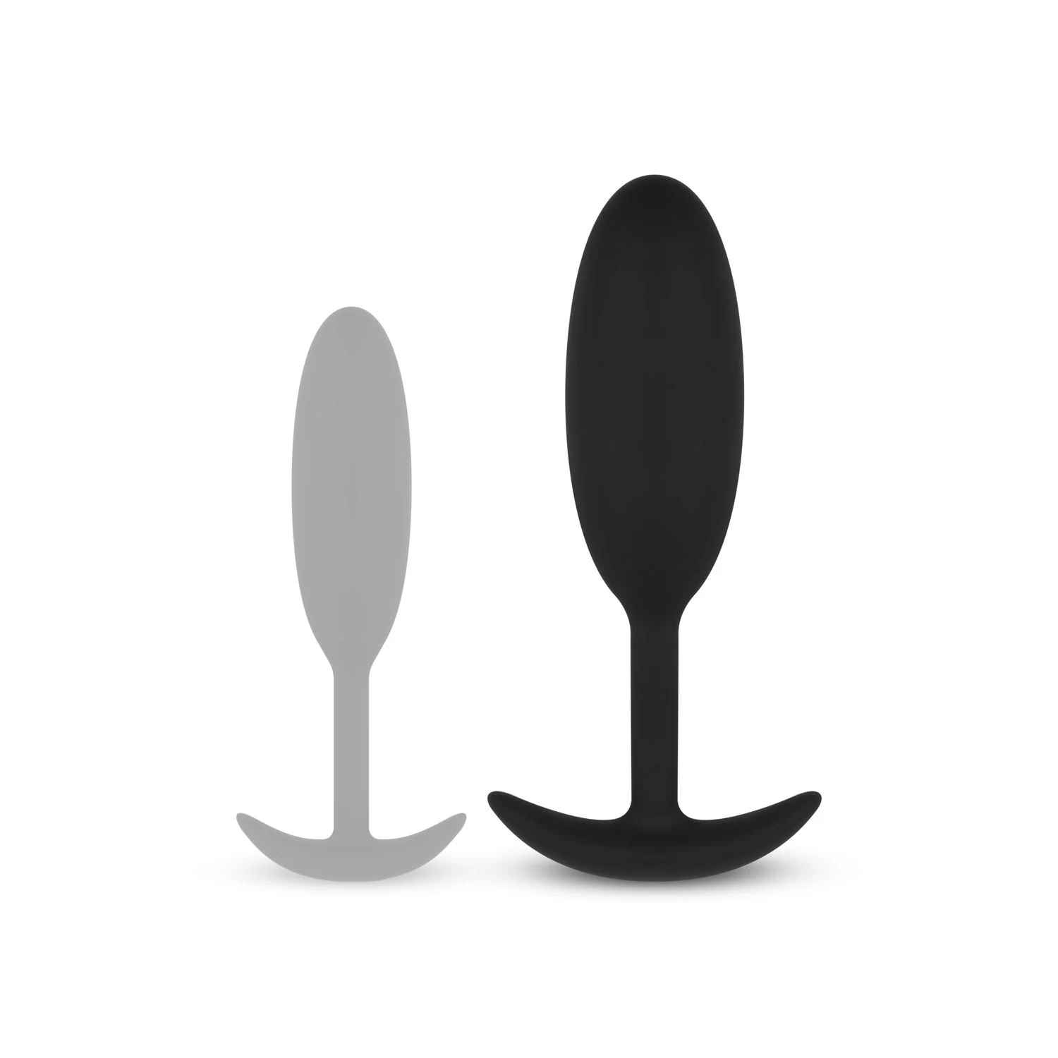 Unisex Analplug von Toys Anal Collection, gewichtetes Modell in Schwarz