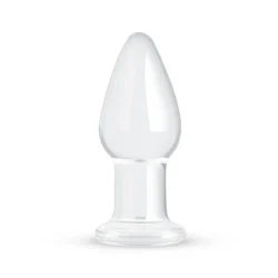 Gildo Glas Analplug No. 24 durchsichtig mit 9,4 cm Länge