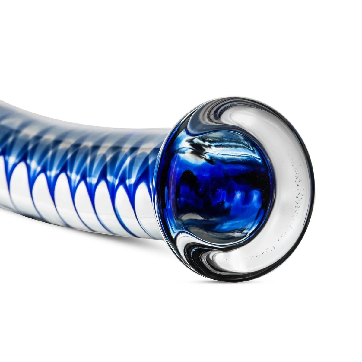 Glasdildo 17,5 cm von Gildo mit glattem Schaft und flacher Basis